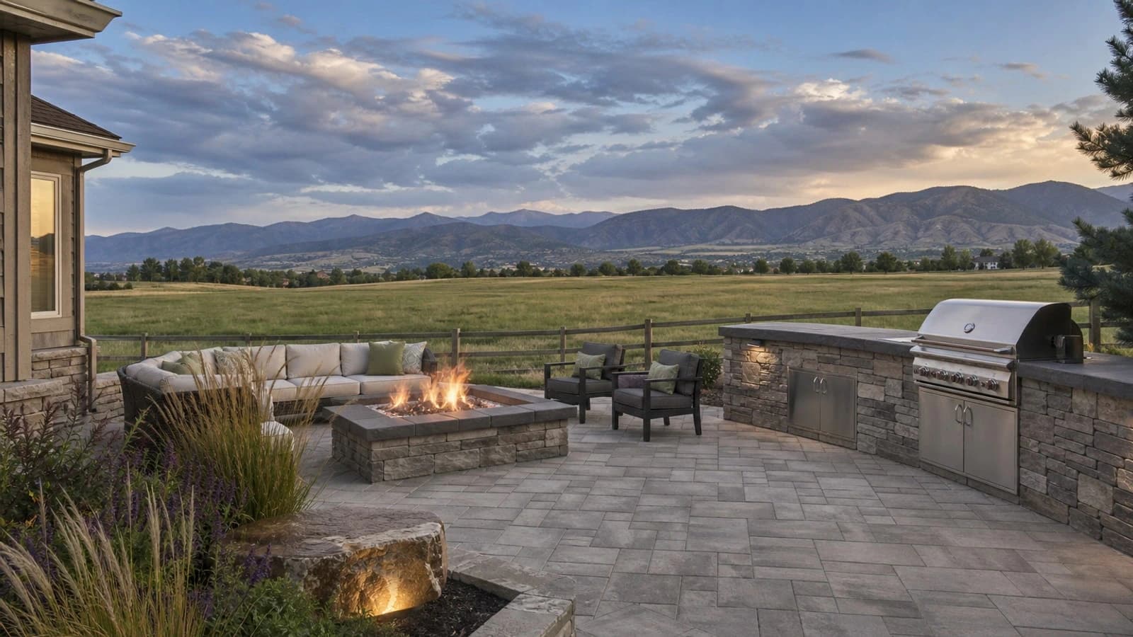 Lafayette Colorado neighborhood outdoor space
